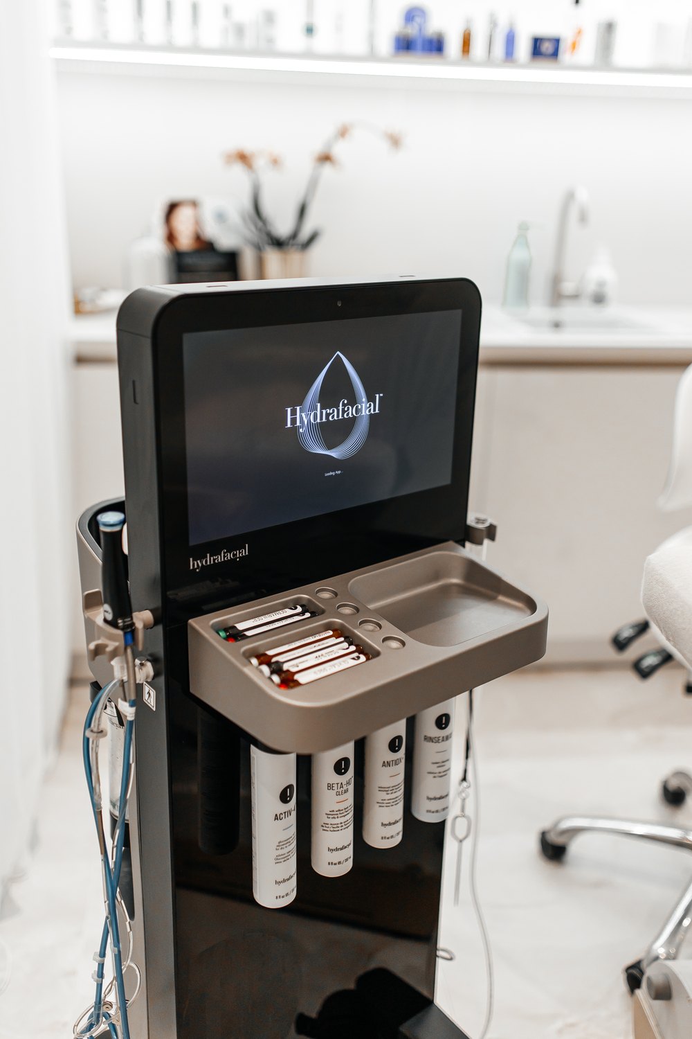 HydraFacial Syndeo aparāts Beauty Innovations salonā