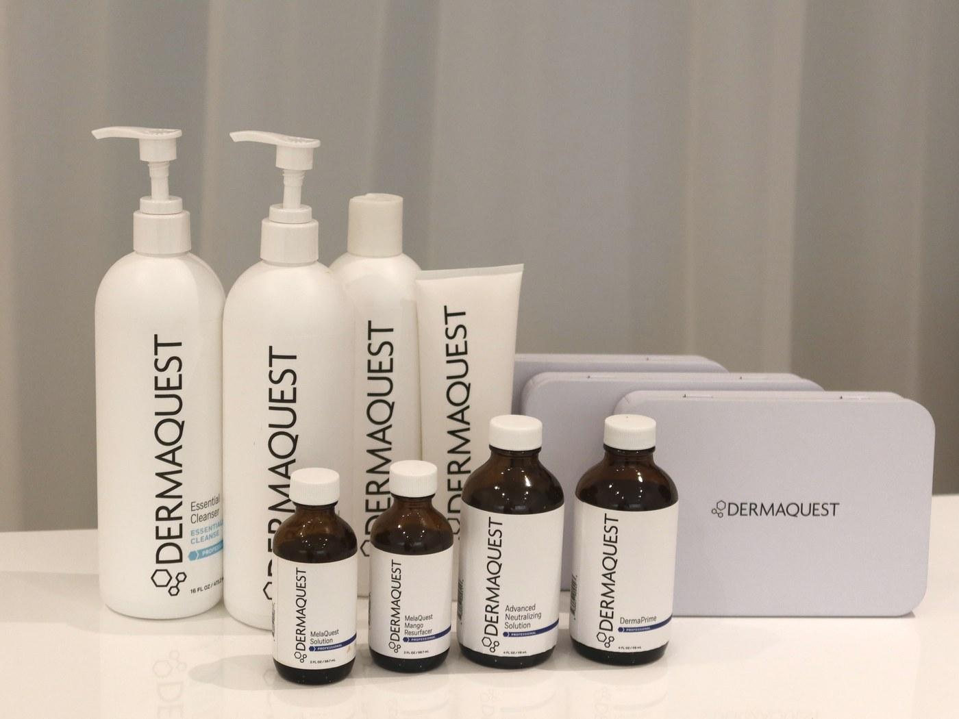 DermaQuest pīlingu sistēma